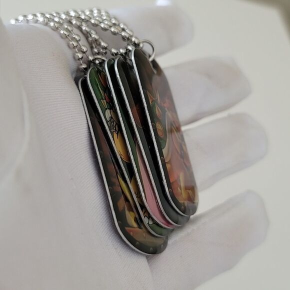 Super Mario Bros Necklaces 5 Necklaces Bowser Peach Kong Iggy Koopa #0268 - Picture 15 of 16